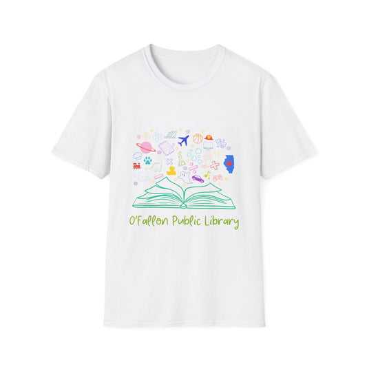 Unisex Softstyle T-Shirt (Young at Heart Collection - Book)