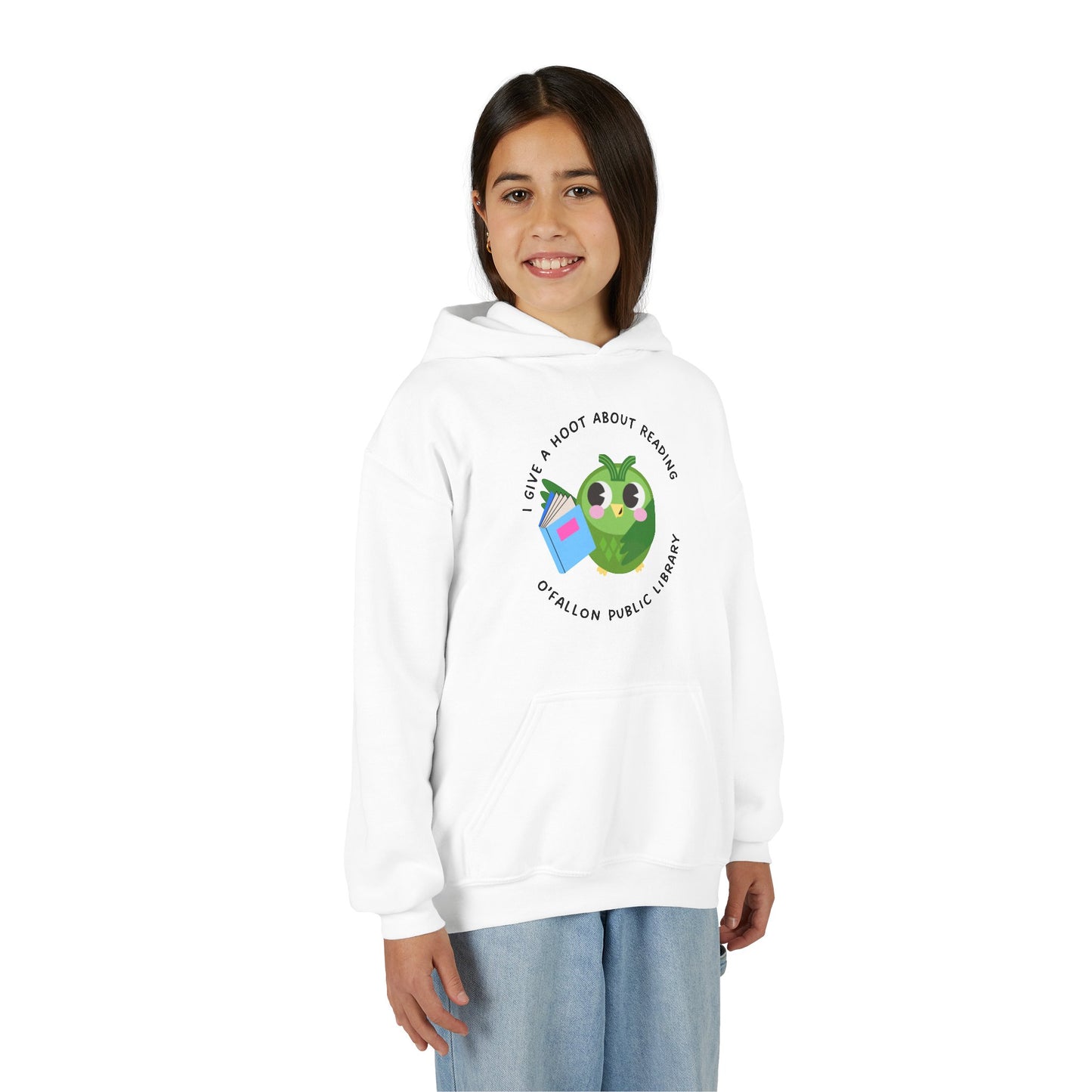 Heavy Blend Hooded Sweatshirt (Kids Collection - Owl)