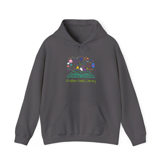 Unisex Heavy Blend™ Hoodie (Young at Heart Collection - Book)