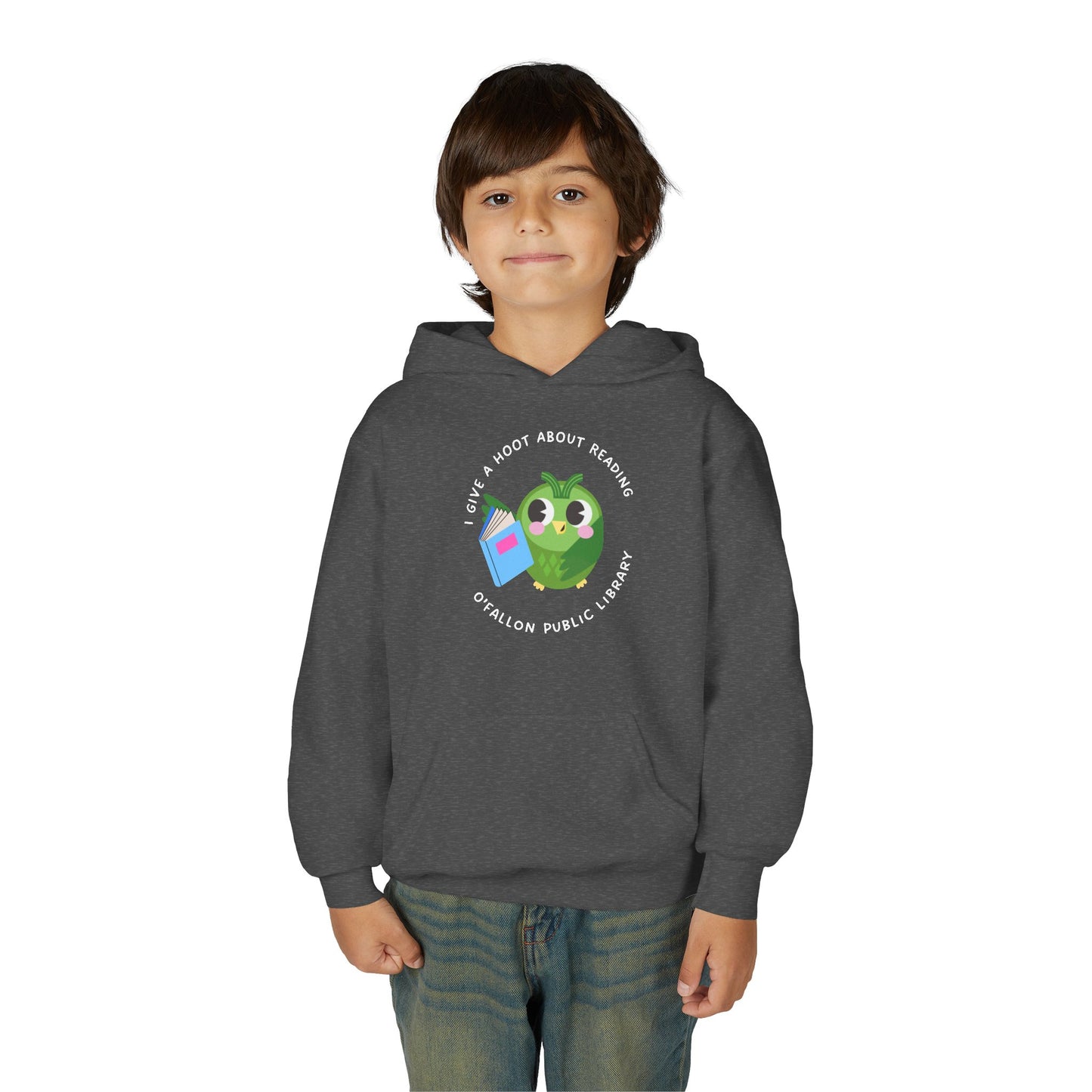 Heavy Blend Hooded Sweatshirt (Kids Collection - Owl)