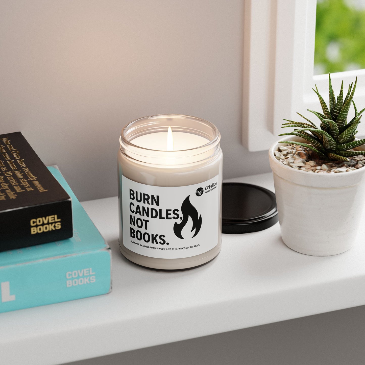 Scented Soy Candle (Banned Books Collection)