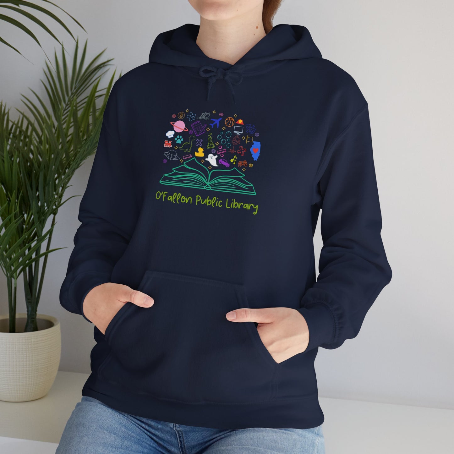 Unisex Heavy Blend™ Hoodie (Young at Heart Collection - Book)