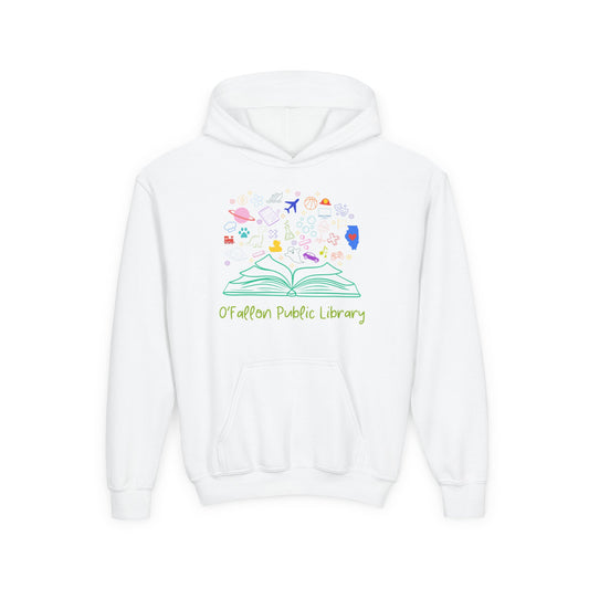 Heavy Blend Hooded Sweatshirt (Kids Collection - Book)