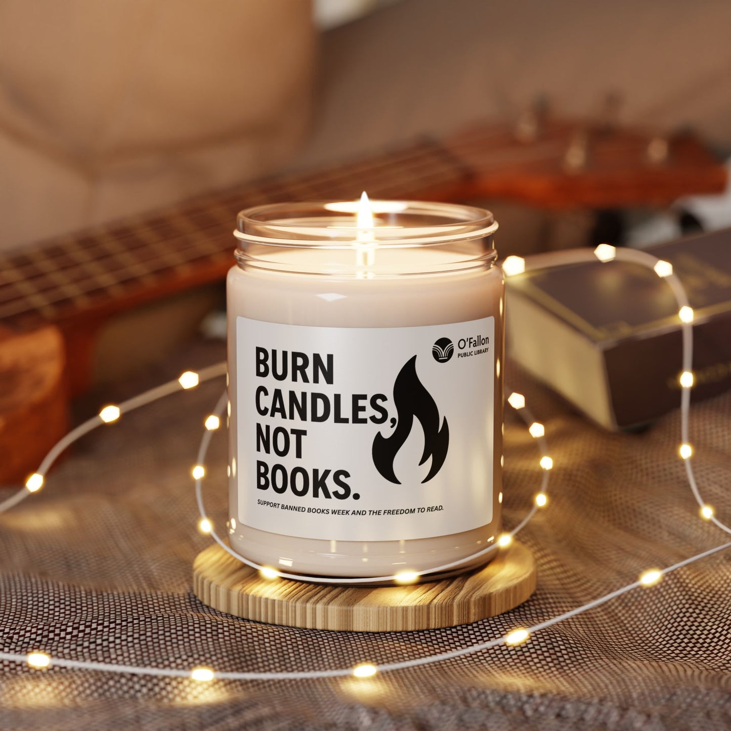 Scented Soy Candle (Banned Books Collection)