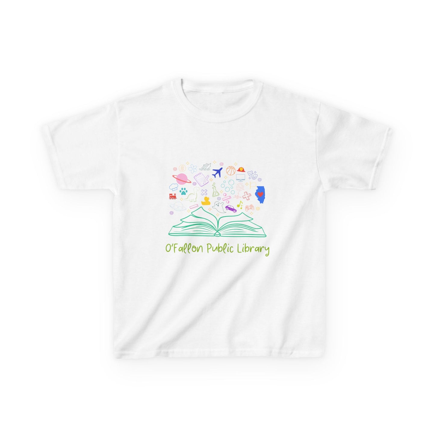 Heavy Cotton Tee (Kids Collection - Book)