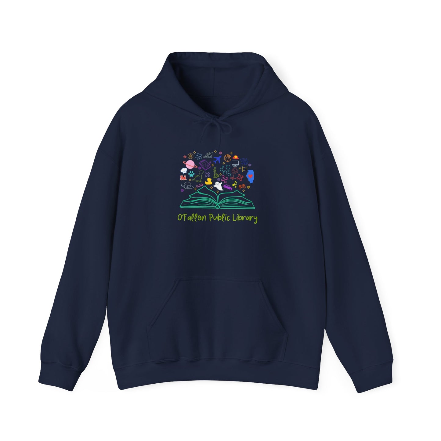 Unisex Heavy Blend™ Hoodie (Young at Heart Collection - Book)