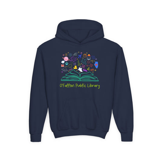 Heavy Blend Hooded Sweatshirt (Kids Collection - Book)
