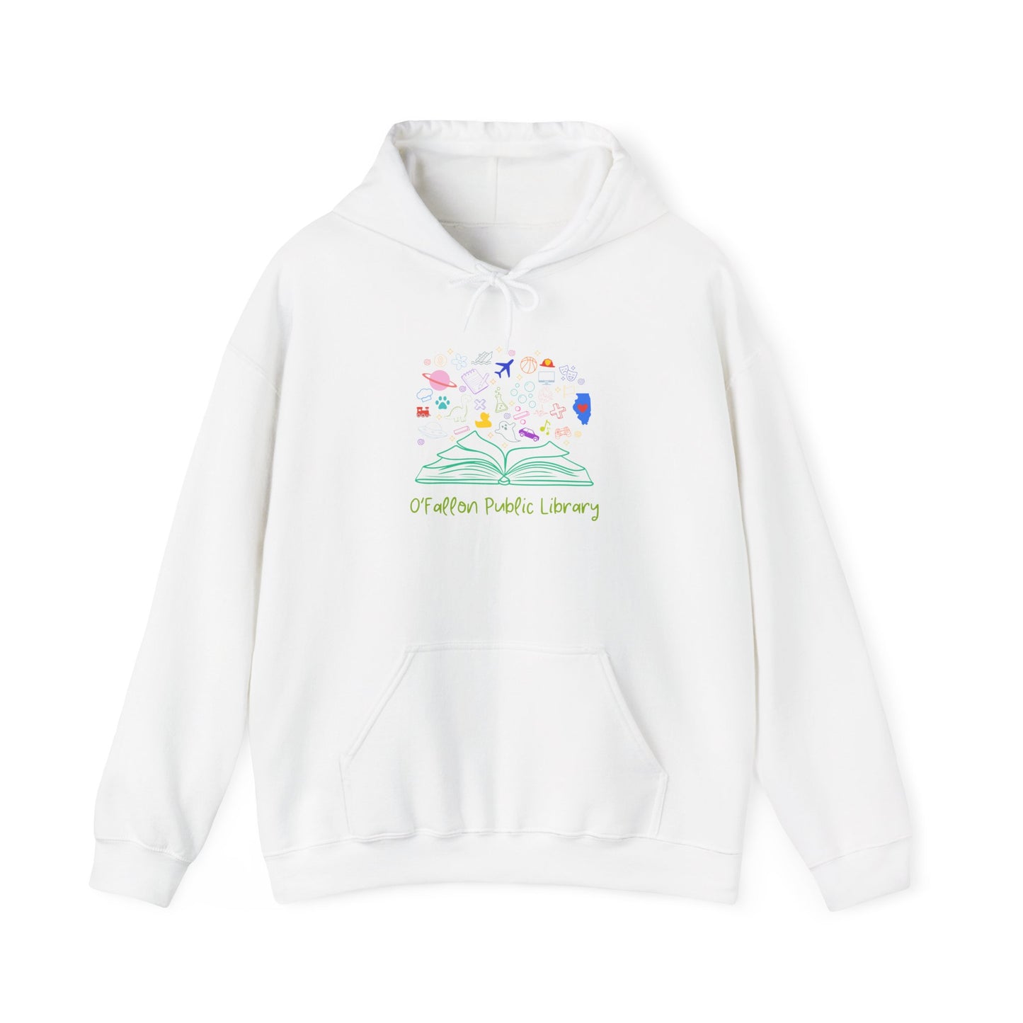 Unisex Heavy Blend™ Hoodie (Young at Heart Collection - Book)